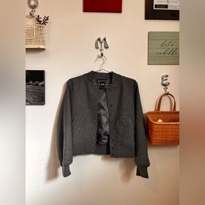 Gap Wool Blend Bomber Jacket